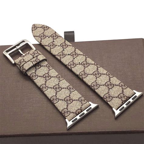 black gucci apple watch band